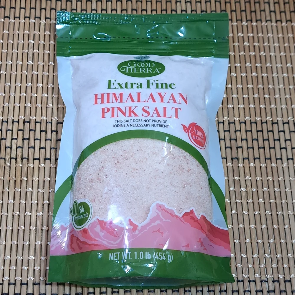 Good Tierra Himalaya Pink Salt Extra Fine 100% Natural‎ 84 Minerals Lot/3 Bags